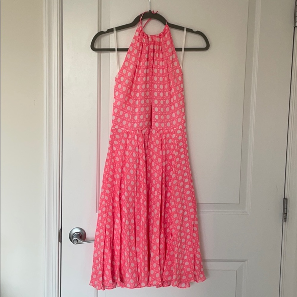 Vineyard Vines silk halter top dress